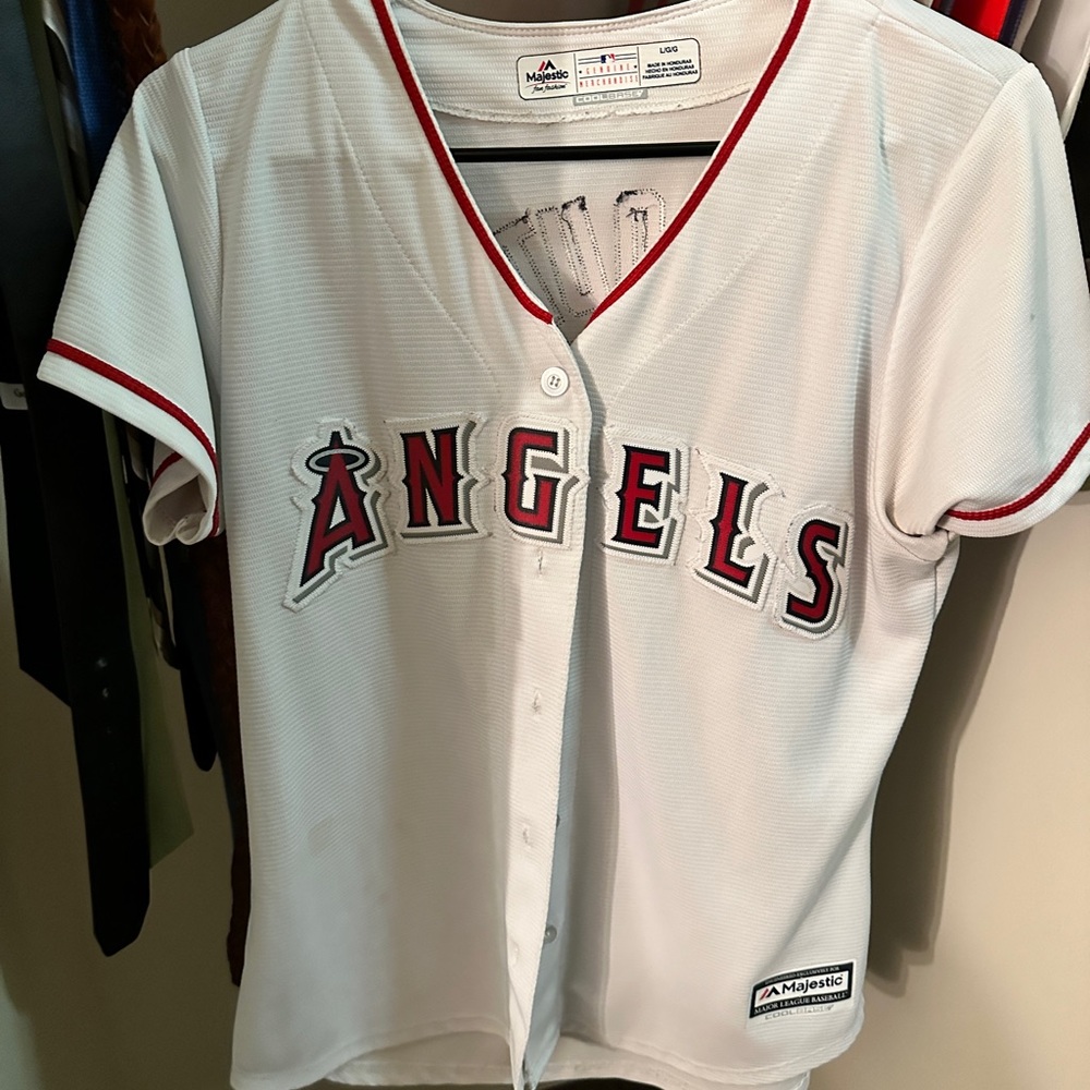 Angels Trout Jersey Female Cut